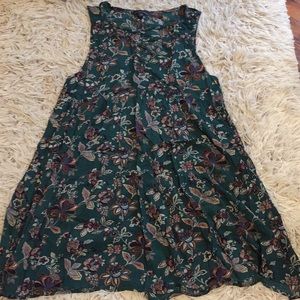 Boho American eagle shift dress